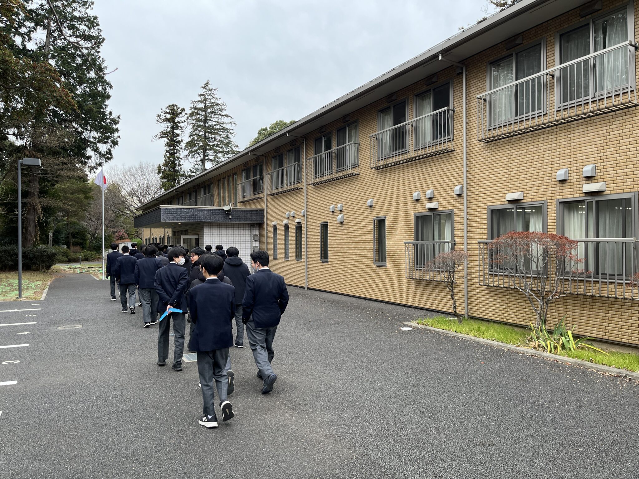 【中学二年生】麗澤高校の寮見学を実施しました！ | お知らせ | 麗澤中学・高等学校（千葉県柏市の中高一貫・共学校）