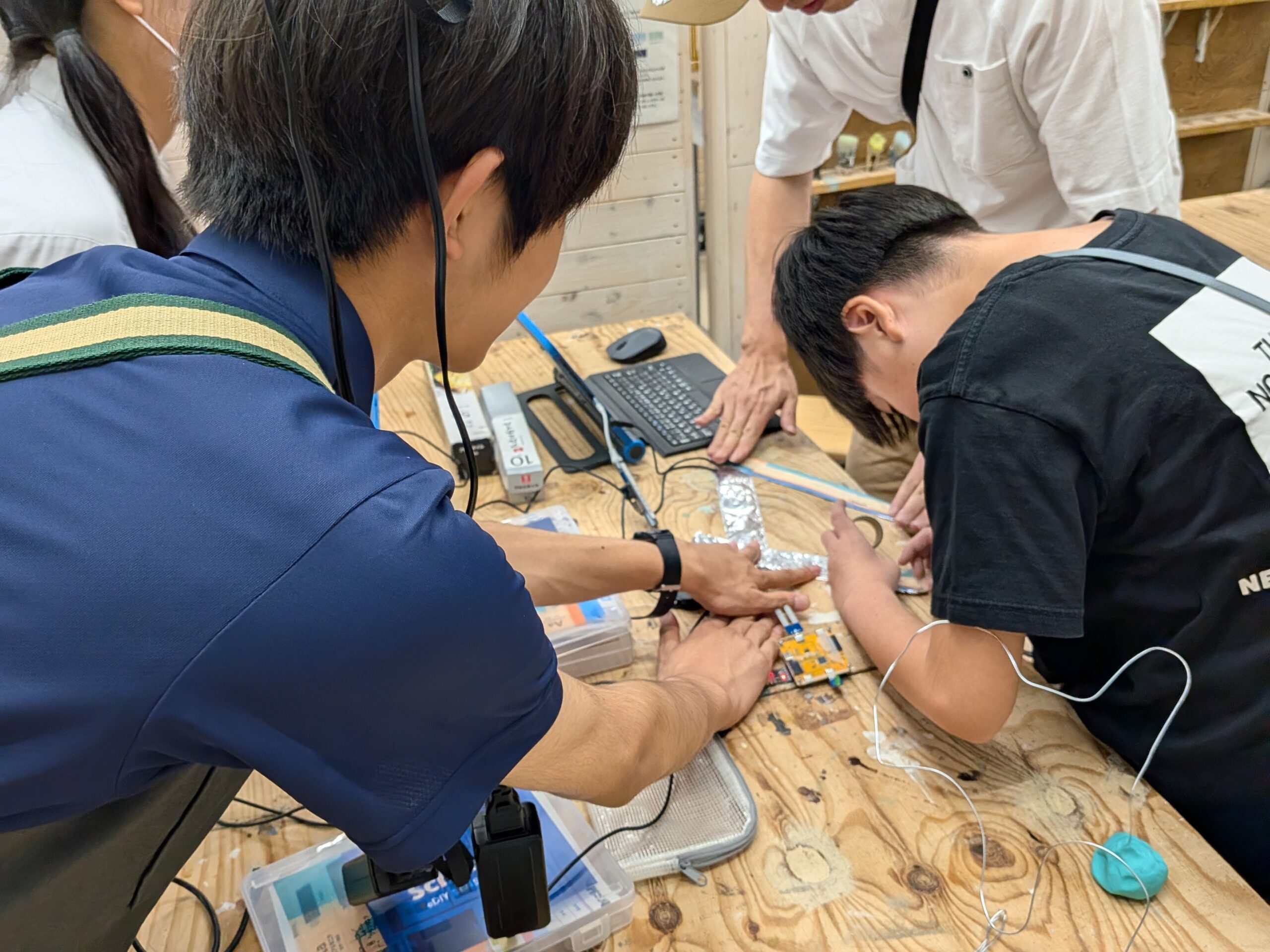 参加者の方への丁寧なサポート