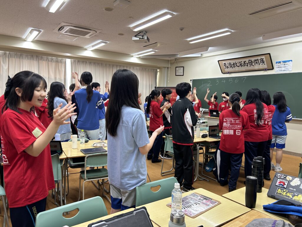 クラスごとのクイズ大会